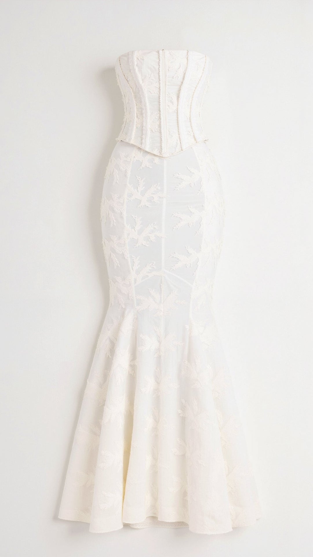 Women’s Elegant Lace Maxi Dress with Corset Bodice Formal